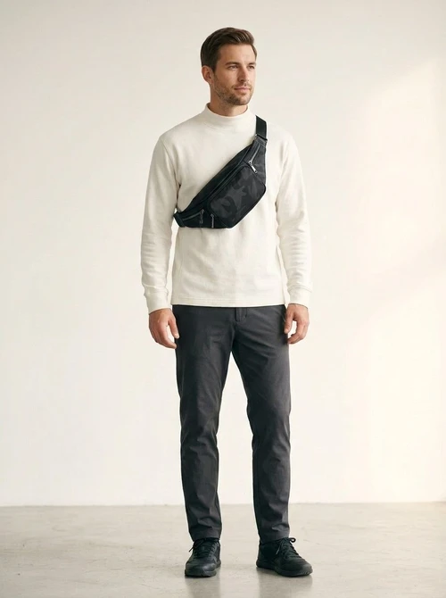 Men's Camo Fanny Pack | Stylish Waist Bag for Travel