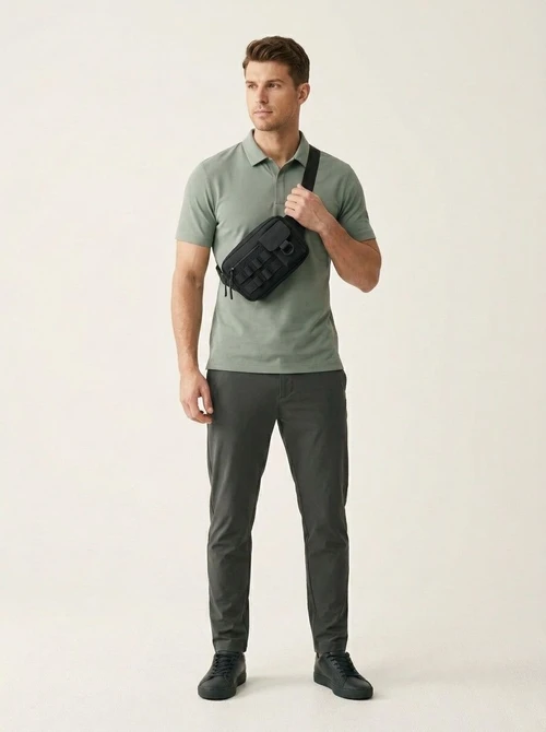 Tactical Utility Crossbody Bag - Men's Chest & Waist Pack