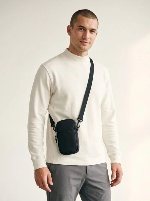 Compact Crossbody Phone Pouch - Lightweight & Durable