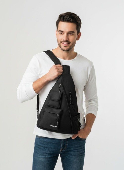 Urban Tactical Sling Bag - Men's Crossbody Chest Pack