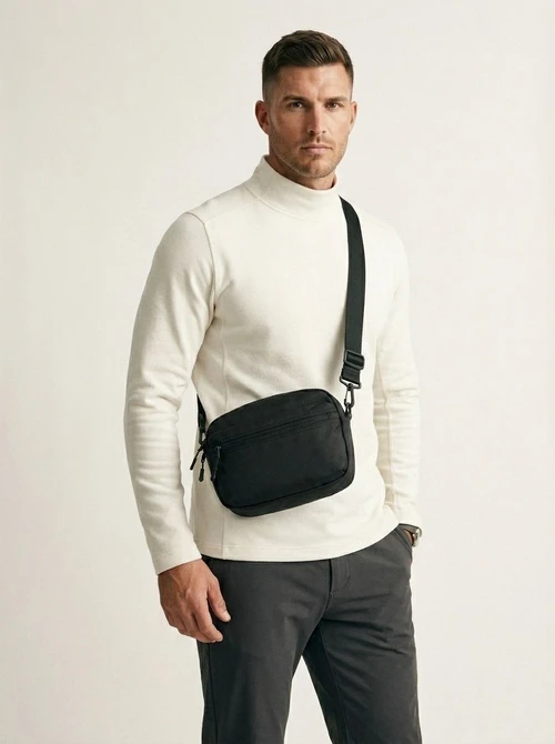 Unisex Casual Crossbody Bag - Travel Shoulder Sling