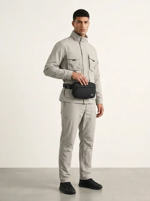 Black Everyday Sling Bag - Versatile Crossbody Chest Pack