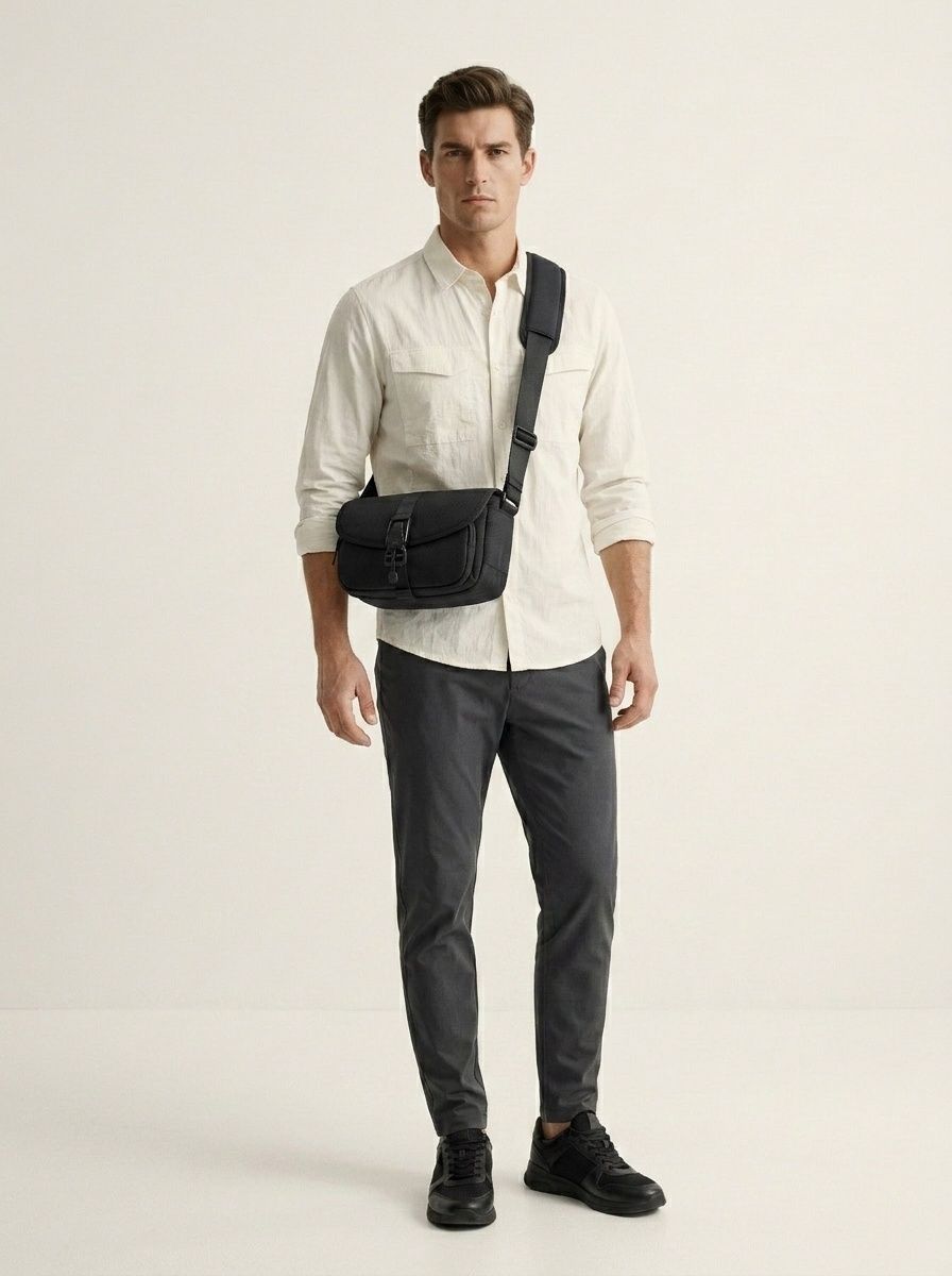 Waterproof Tech Crossbody Bag - Durable Sling