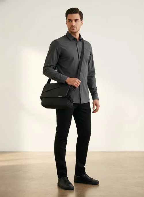 Men's Waterproof Crossbody Messenger Bag - Cool Style