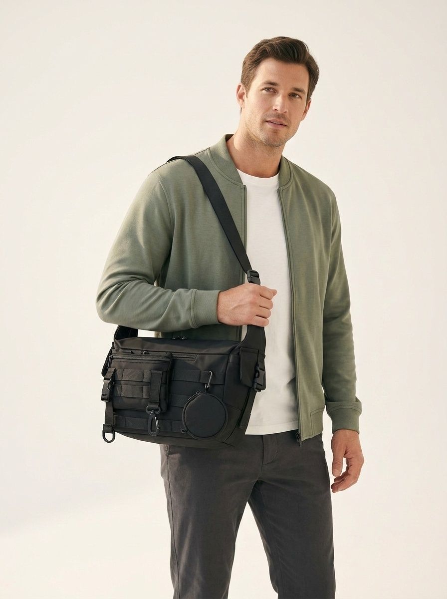 Tactical Crossbody Messenger Bag - Utility Sling Pack