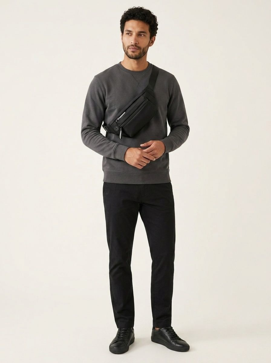 Men's Camo Fanny Pack | Multi-Pocket Waist Bag