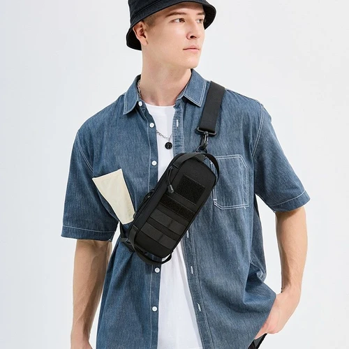 Tactical Crossbody Chest Bag - Durable Utility Sling Pack