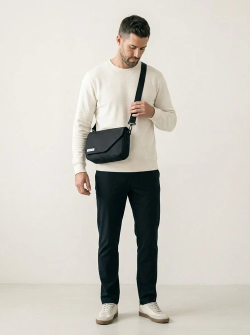 Men's Crossbody Messenger Bag