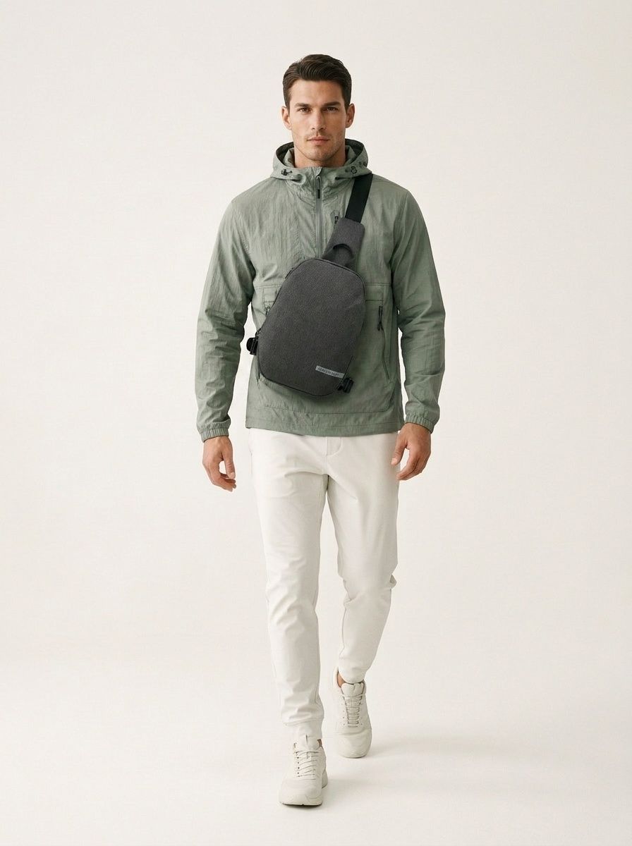 Men's Everyday Sling Bag - Crossbody Chest Pack