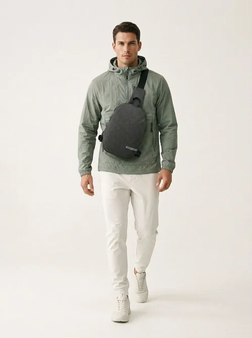 Sac bandoulière homme pour tous les jours - Sac de poitrine