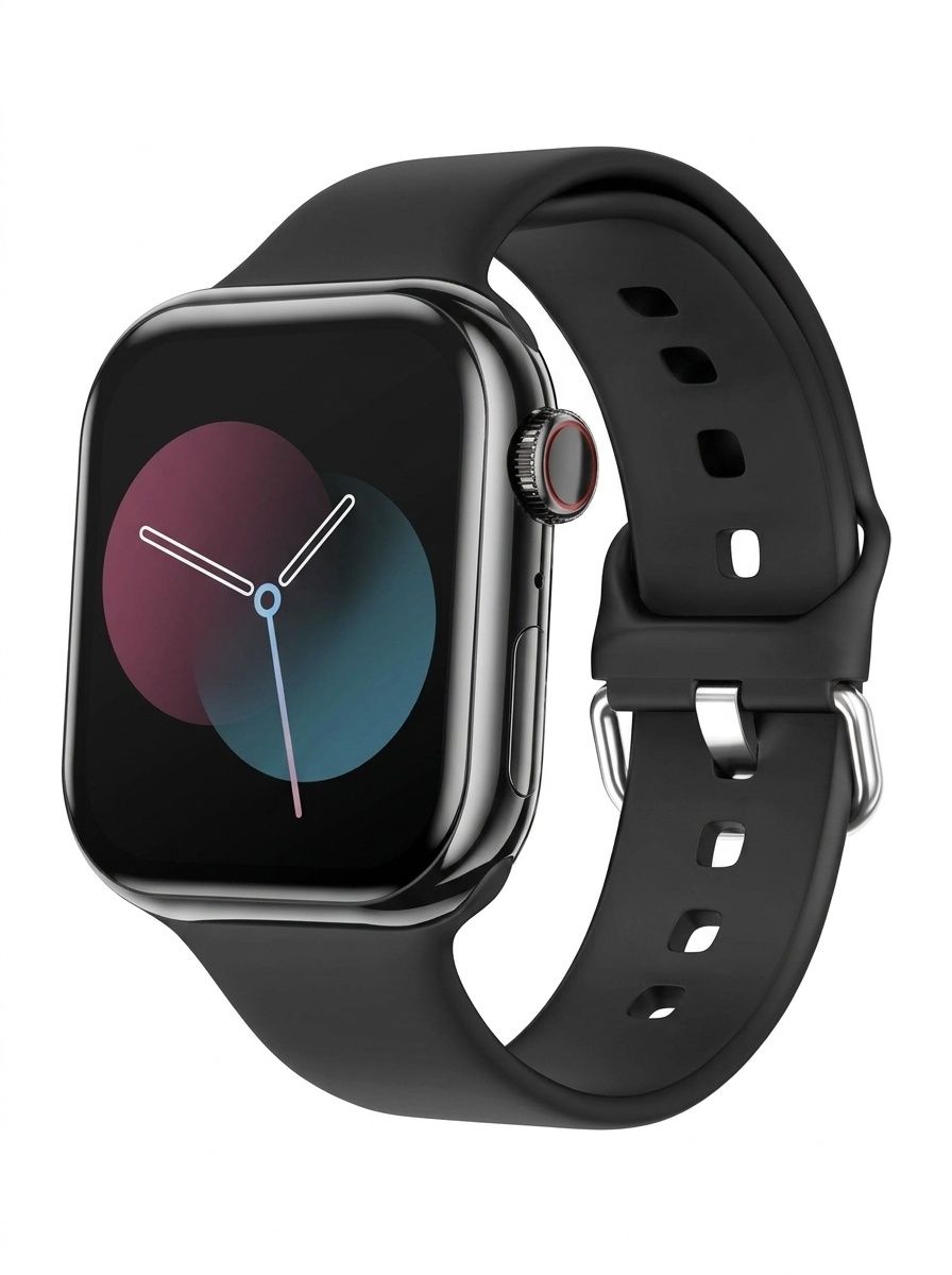 IW10 Smart Watch with Square AMOLED Display & Bluetooth Calling
