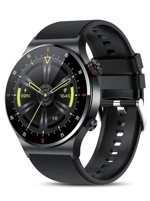 Smart Watch with Round HD Display, Bluetooth Calling & Health Tracker