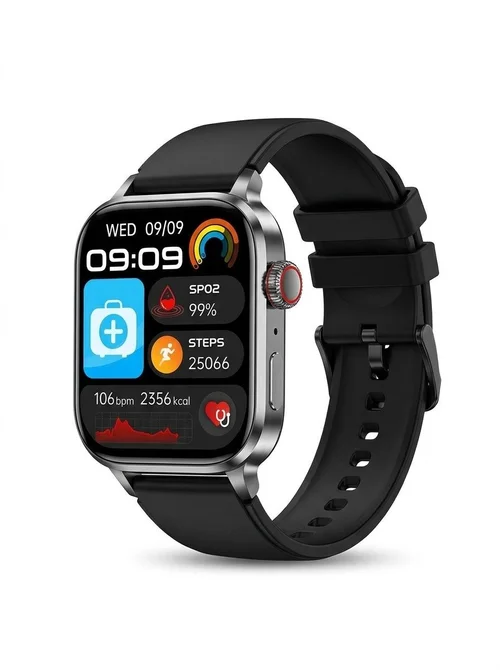 F300 Smart Health Watch with ECG, SpO2, Laser Therapy & Bluetooth Call