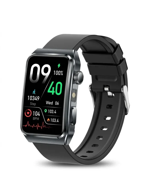 TK73 Smart Watch with Rectangular Screen & Bluetooth Calling