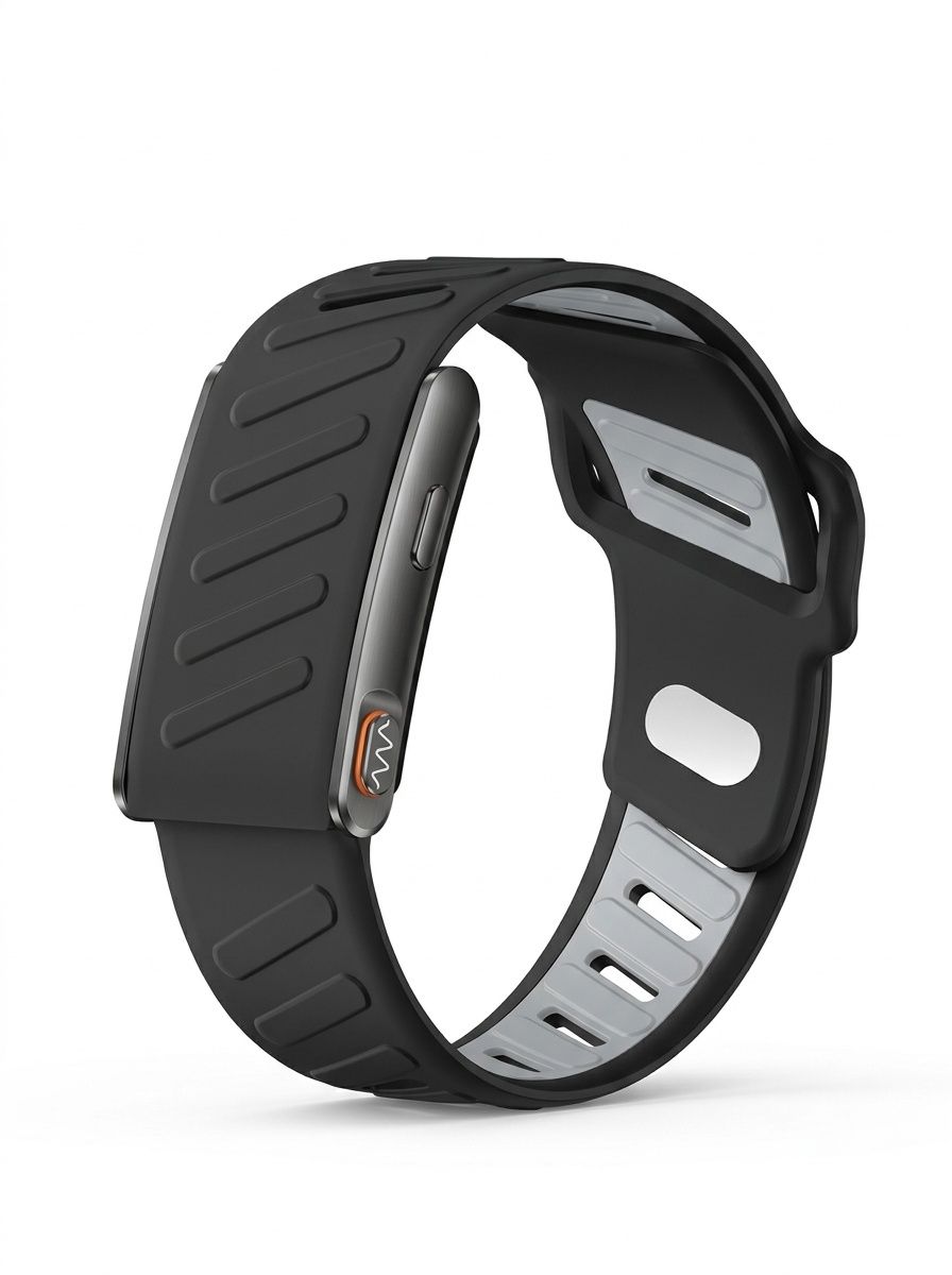 Screenless ECG+HRV Smart Band with Heart Rate & Sleep Tracker