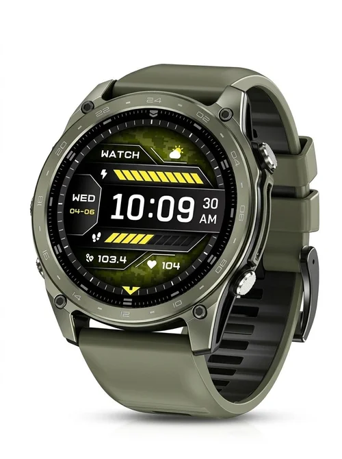 T8PRO Rugged Smart Watch with Round AMOLED Display & Bluetooth Calling