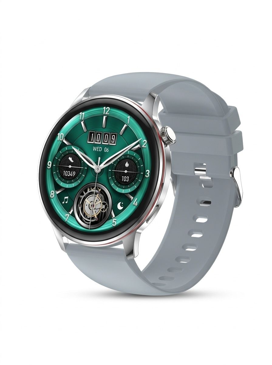 Smart Watch with Round AMOLED HD Display & Bluetooth Calling