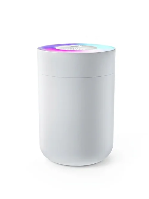 Humidificador USB portátil, difusor de niebla fina silencioso de 230 ml con luz nocturna RGB, carga tipo C y apagado automático de seguridad de 3 horas para el hogar, la oficina y el coche.