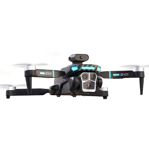 Z101 GPS Brushless Drone with 8K Triple Camera, Intelligent Obstacle Avoidance, Auto Return, Foldable RC Quadcopter for Adults