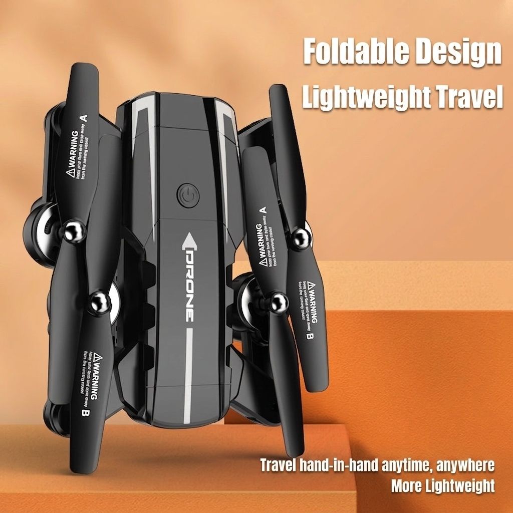 A5S Foldable 8K HD Drone with Intelligent Obstacle Avoidance, GPS Auto Return, Optical Flow Positioning, RC Quadcopter