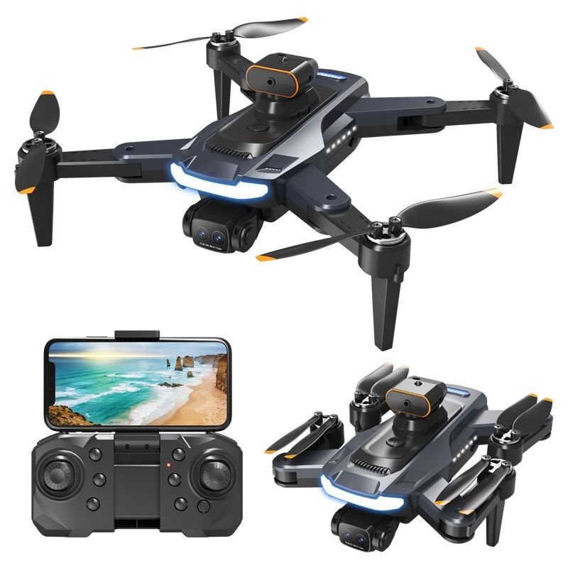 P17 Pro GPS Brushless Drone with 4K Camera, 540° Obstacle Avoidance, Optical Flow Positioning, Foldable RC Quadcopter
