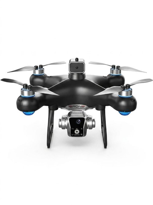 KY102 4K Drone with Screen Remote Control, 360° Intelligent Obstacle Avoidance, Brushless Motor, Foldable Quadcopter