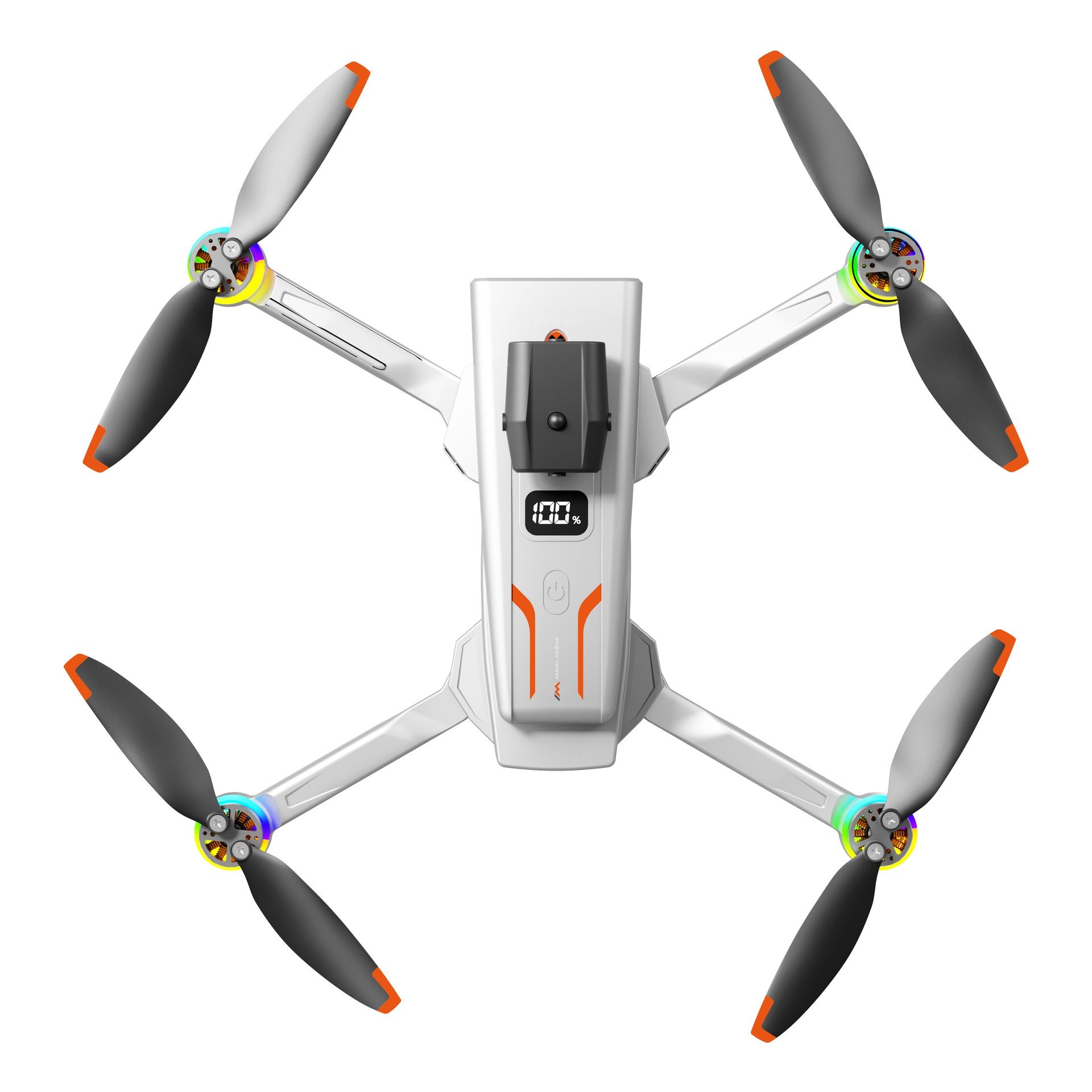 M6 Brushless Drone with 4K Camera, Intelligent Obstacle Avoidance, GPS Positioning, 4.3-inch Screen Remote, Long Flight Time