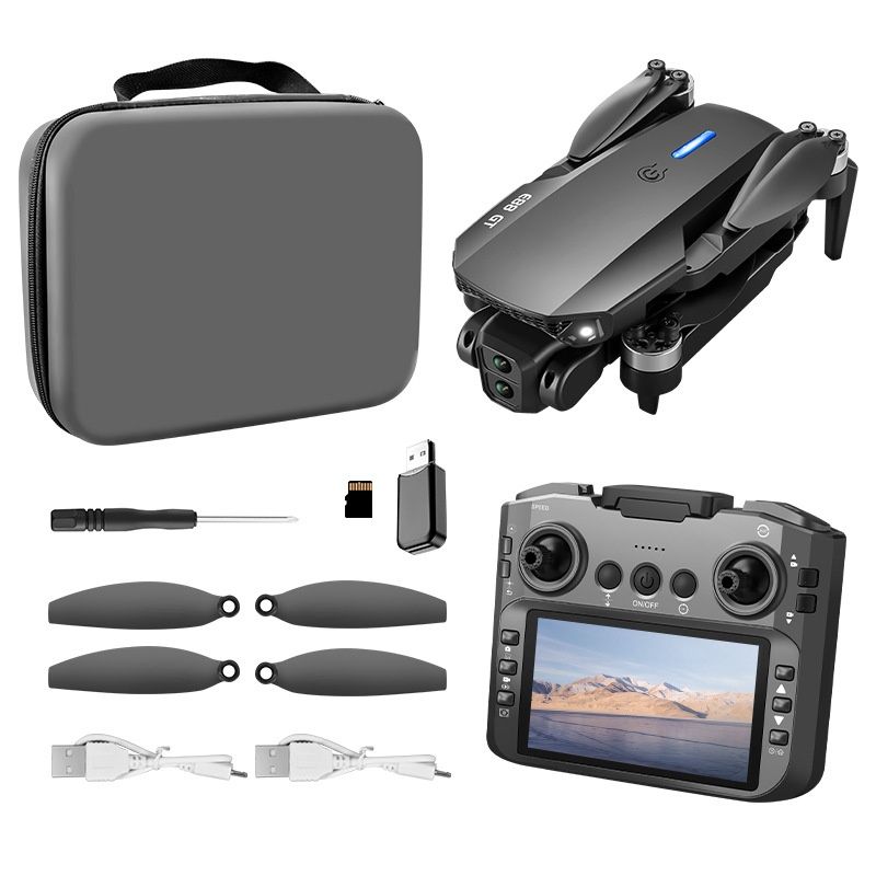E88 GT Brushless Drone with HD Camera, Optical Flow Positioning, FPV RC Quadcopter, Screen Remote Control