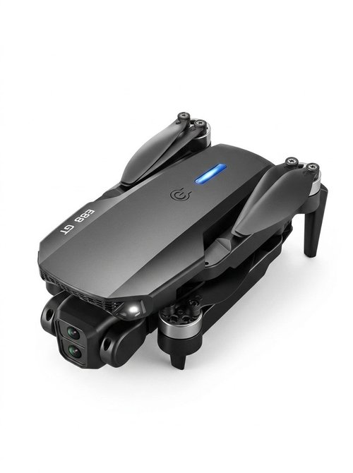 E88 GT Brushless Drone with HD Camera, Optical Flow Positioning, FPV RC Quadcopter, Screen Remote Control