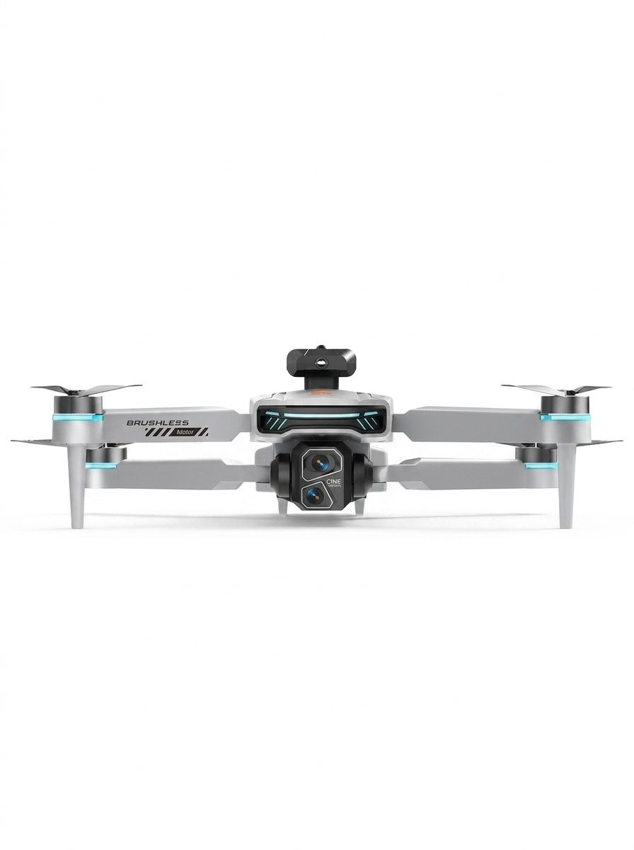 Z105 Foldable RC Drone with 4.3-inch Screen Remote, Anti-Shake Camera, Optical Flow Positioning, Brushless Motor