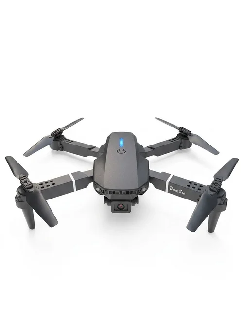 E88 Pro 4K Foldable Drone with HD Dual Camera, Optical Flow Positioning, Screen Remote Control, RC Quadcopter