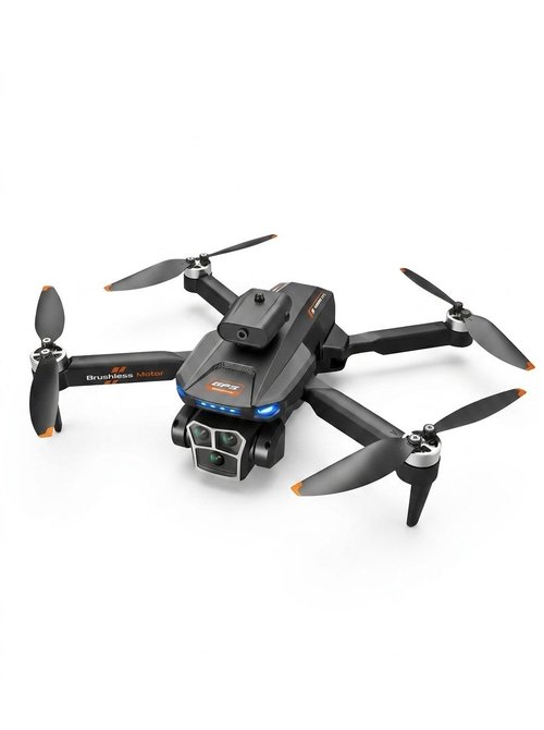 S158 GPS Drone with 4K Camera, 4.5-inch Screen Remote, Intelligent Obstacle Avoidance, Optical Flow Hovering