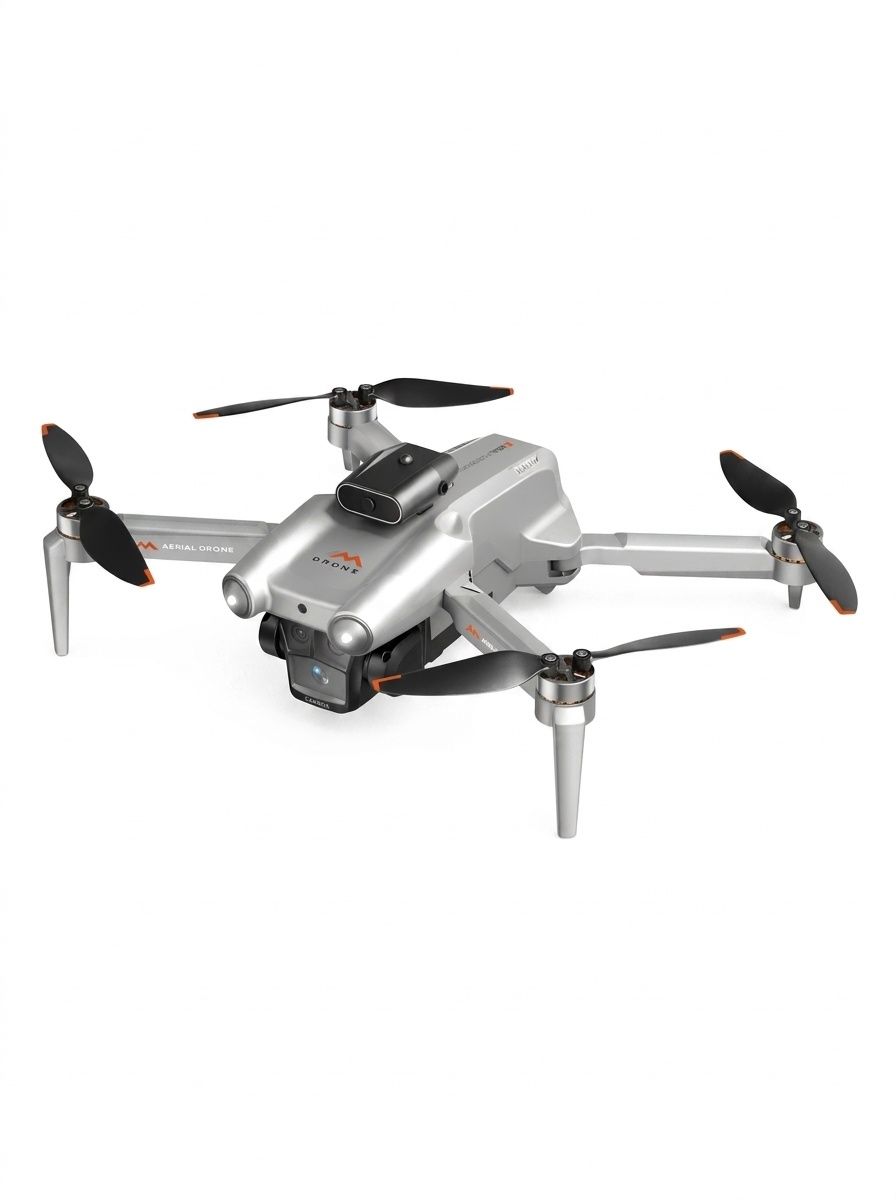 M6 Brushless Drone with 4K Camera, Intelligent Obstacle Avoidance, GPS Positioning, 4.3-inch Screen Remote Control