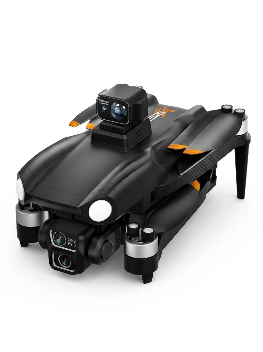 Z1C3 8K UHD GPS Drone with 4.5-inch Screen Remote Control, Intelligent Laser Obstacle Avoidance, Brushless Motor
