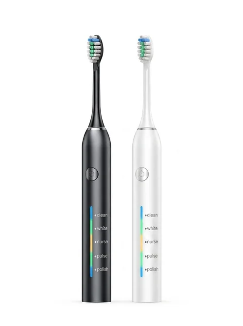 Advanced Sonic Electric Toothbrush with 5 Modes, Travel Case, Long Battery Life