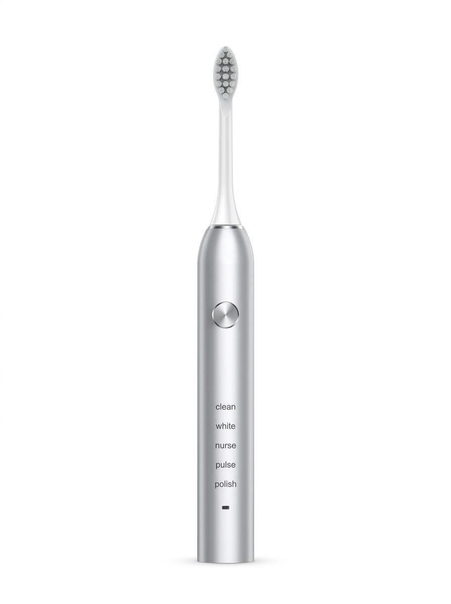 Advanced Electric Toothbrush, 5 Modes, 40000 Strokes/Min, 8 Brush Heads