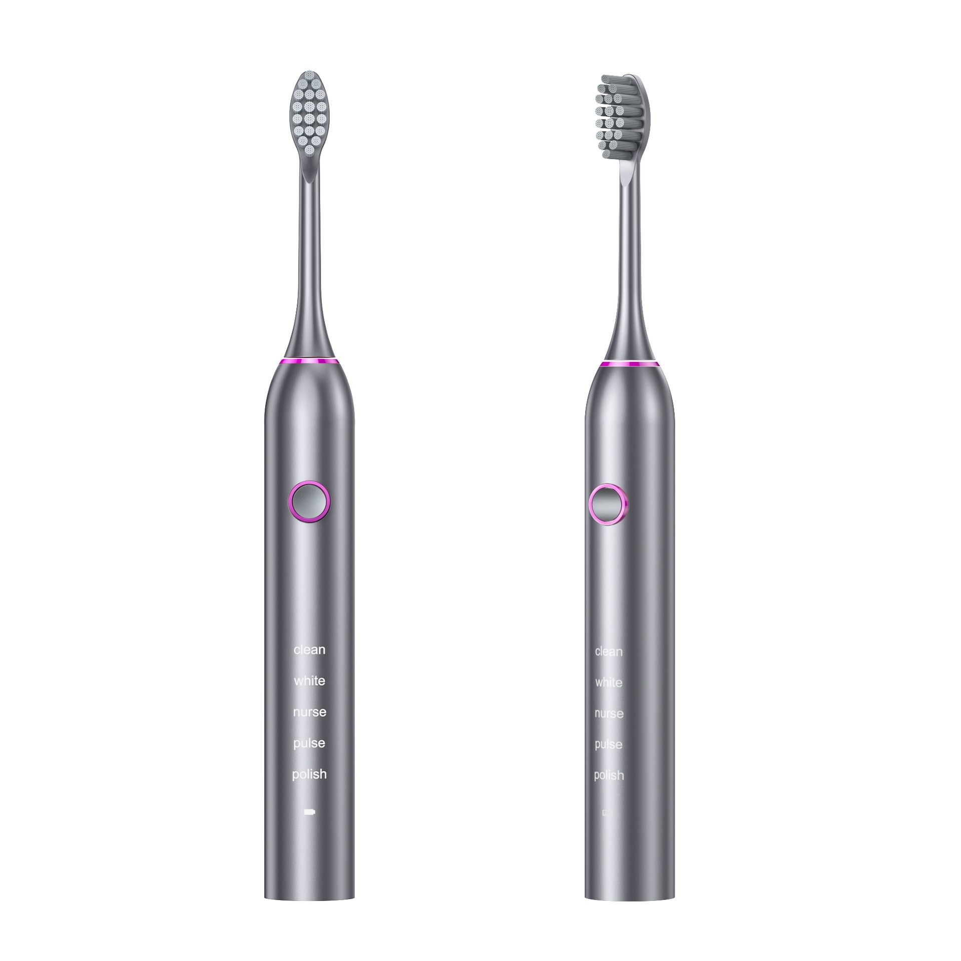 Spazzolino elettrico sonico Deep Clean, 5 modalità, setole Dupont, 40000 colpi/min.
