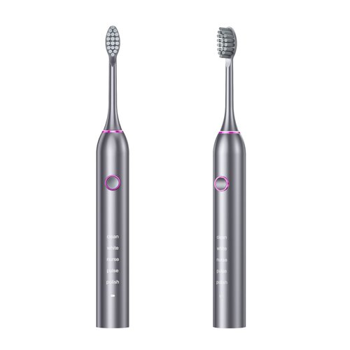 Spazzolino elettrico sonico Deep Clean, 5 modalità, setole Dupont, 40000 colpi/min.