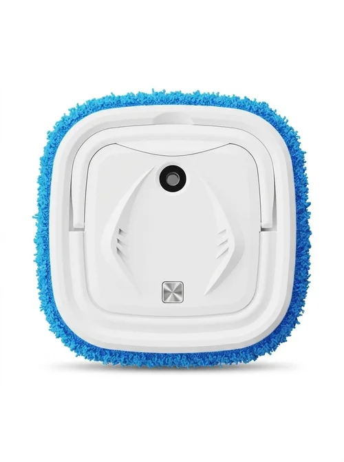 Smart Robotic Mop with Auto Spray, High-Speed Rotation Auto Floor Cleaner, Dual Dry/Wet Cleaning, Quiet Operation, 1200mAh Battery, 1.5 Hour Runtime