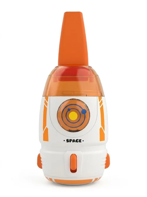 Rocket Desktop-Staubsauger, tragbarer Mini-Staubsauger für Schreibtisch, Tastatur und Autoinnenraum, starke Saugkraft, abnehmbarer transparenter Staubbehälter, kompaktes Design