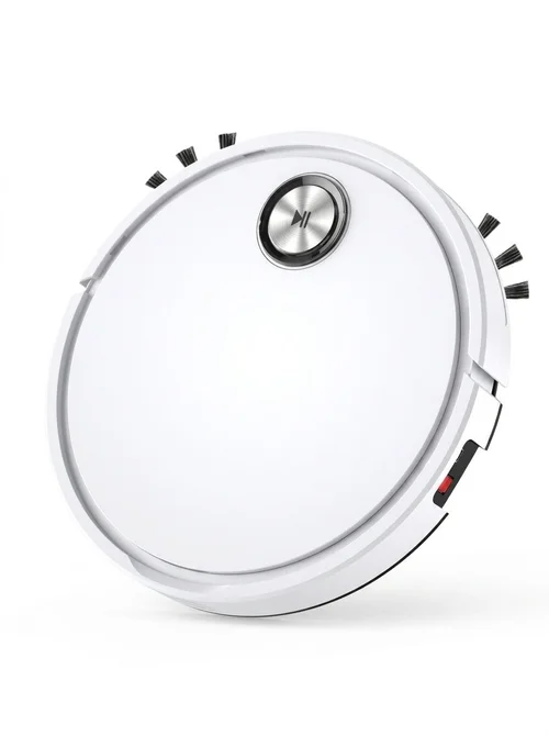 Smart Robot Vacuum Cleaner with Mop, 2800Pa Powerful Suction, App & Remote Control, Intelligent Obstacle Recognition, Slim Design, Ideal for Pet Hair
