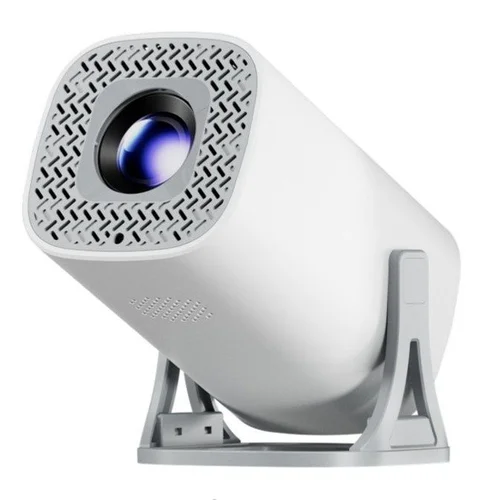 S40PRO Smart Portable Projector, Native 720P Movie Projector with WiFi 6, 150 ANSI Lumens, 150" Display, Built-in Speakers, Ideal for Home Theater