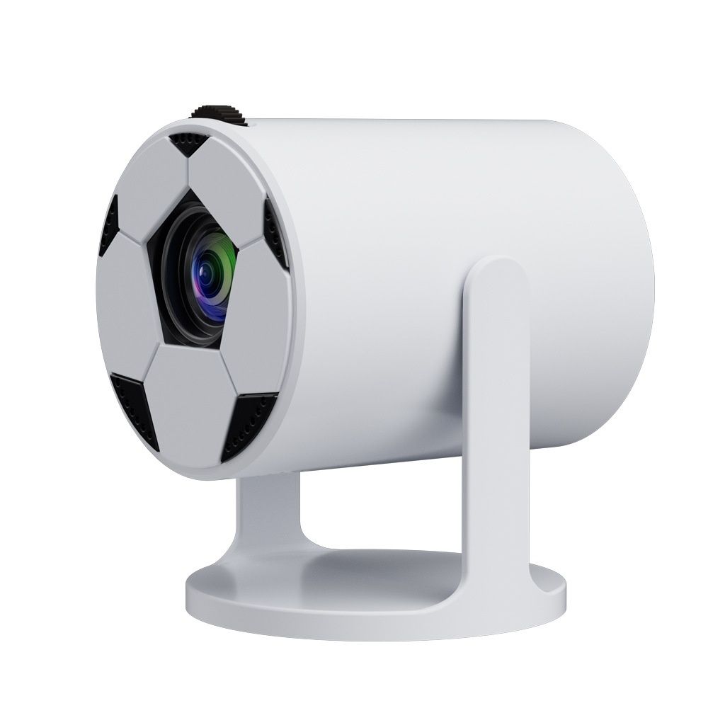 Mini Football Projector, 720P HD Portable Movie Projector with WiFi 6 & HDMI, 200 ANSI Lumens, 110" Display, Built-in High-Fidelity Speaker for Home Theater