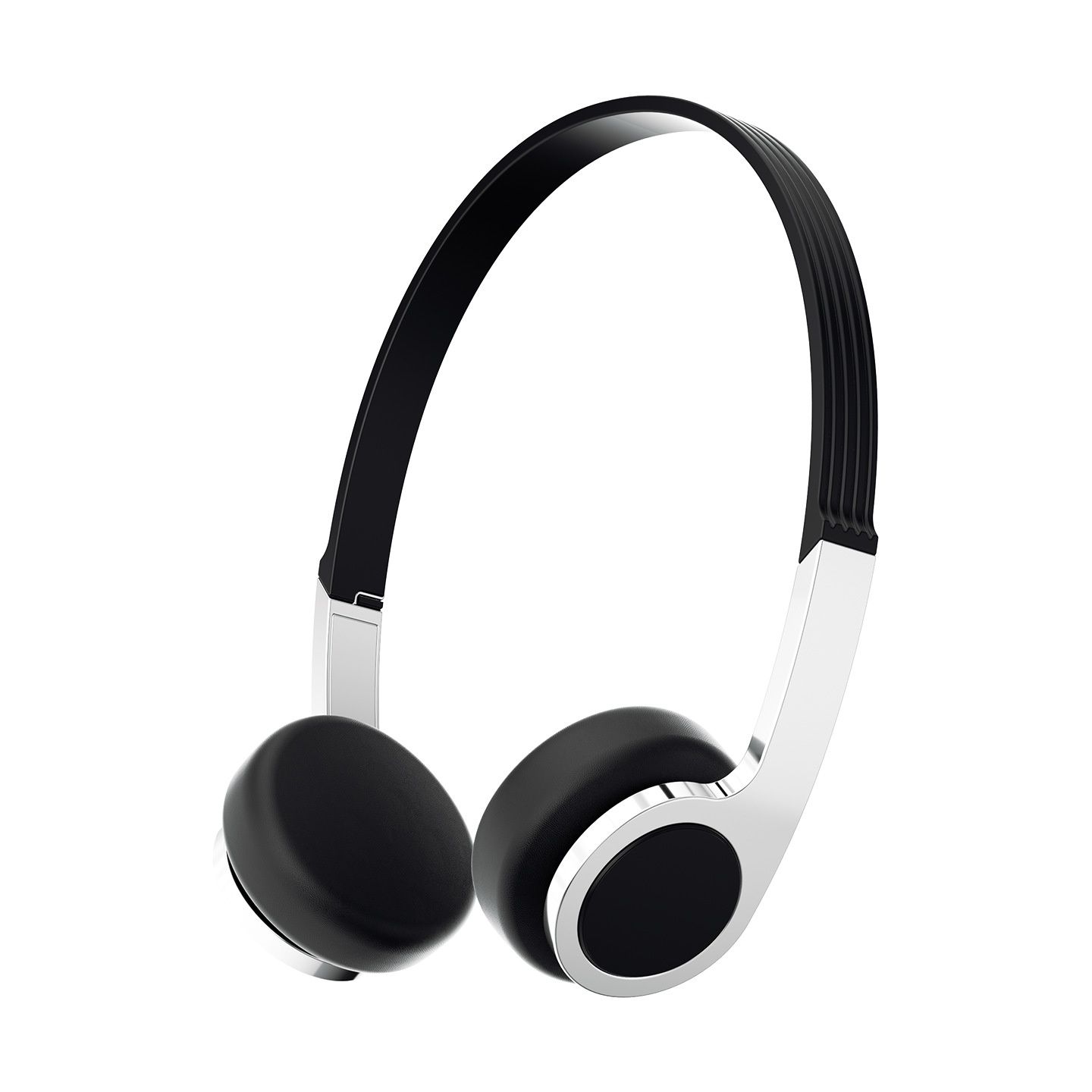 Wireless Bluetooth 5.3 On-Ear Headphones with AI Noise Cancellation Mic, Large Audio Drivers, Lightweight Ergonomic Soft Ear Cushions for Calling & Commute