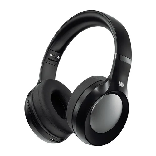 Active Noise Cancelling Wireless Bluetooth 5.3 Headphones with 40mm Drivers, 24-Hour Playtime, Built-in Mic & Plush Memory Foam Ear Pads, Over-Ear Stereo Headset