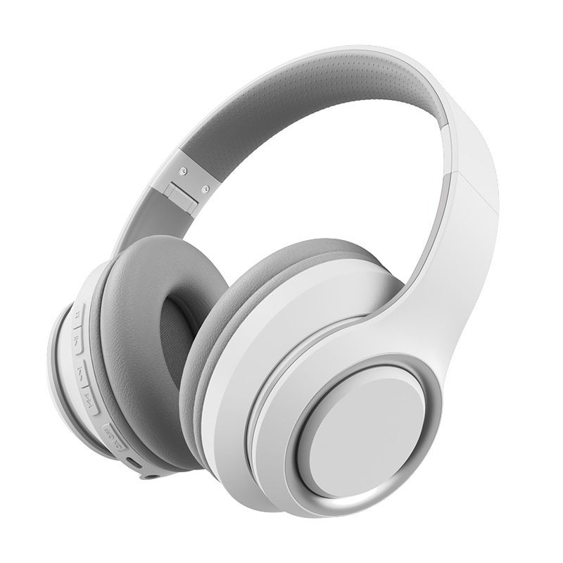 Wireless Bluetooth 5.0 Over-Ear Headphones with 40mm Drivers, Deep Bass, ANC Noise Reduction, 20-Hour Playtime, TF Card & 3.5mm Audio Jack Support