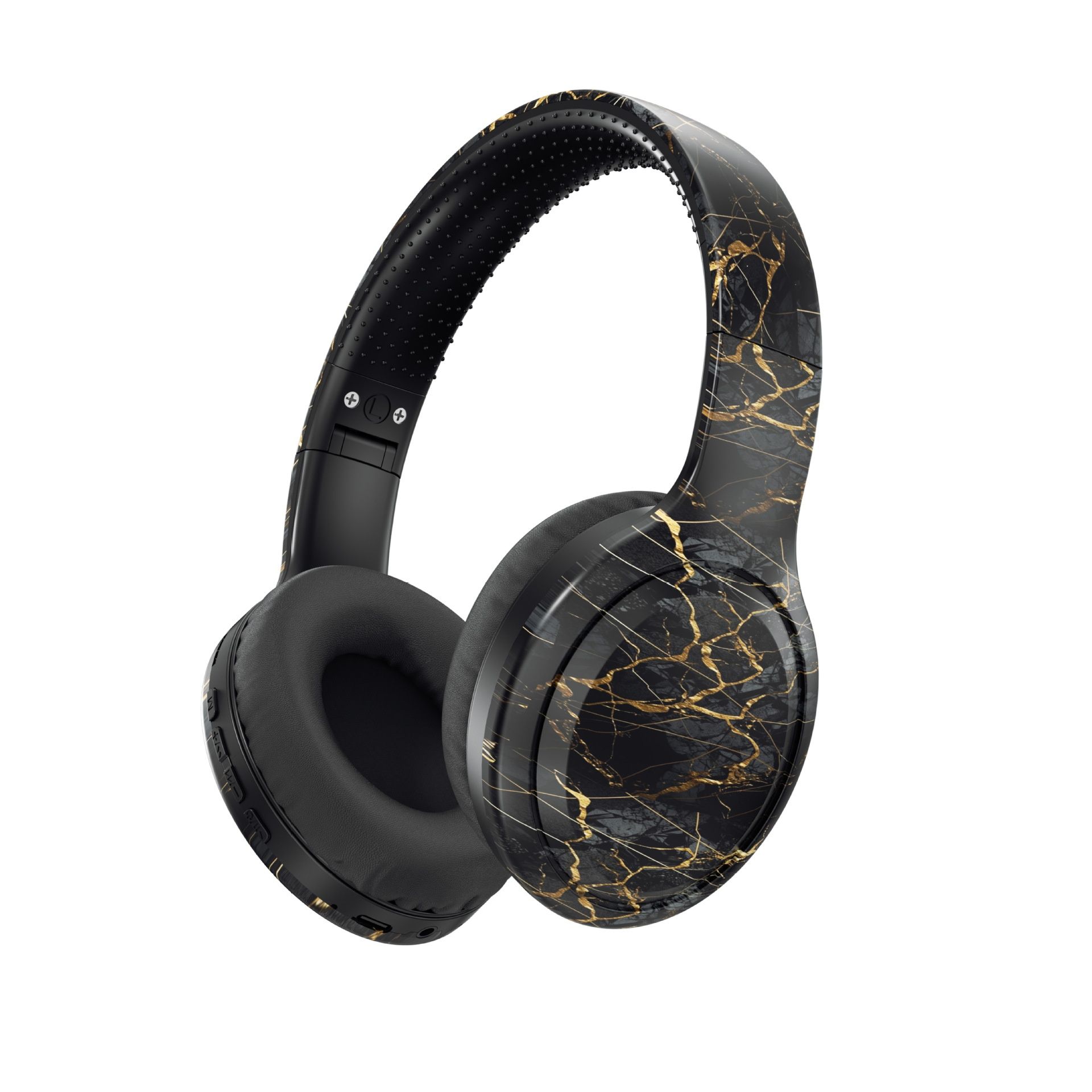 Active Noise Cancelling Wireless Bluetooth 5.0 Over-Ear Headphones with 40mm Drivers, Deep Bass, 30-Hour Battery Life & Memory Foam Ear Pads