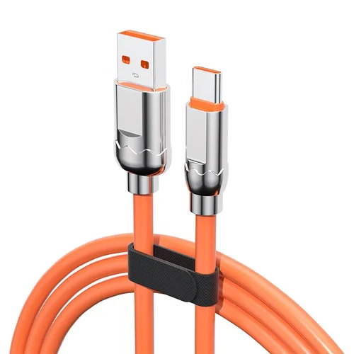 66W USB-A to Type-C Cable, Fast Charging Data Sync Cord with Durable Zinc Alloy Connector
