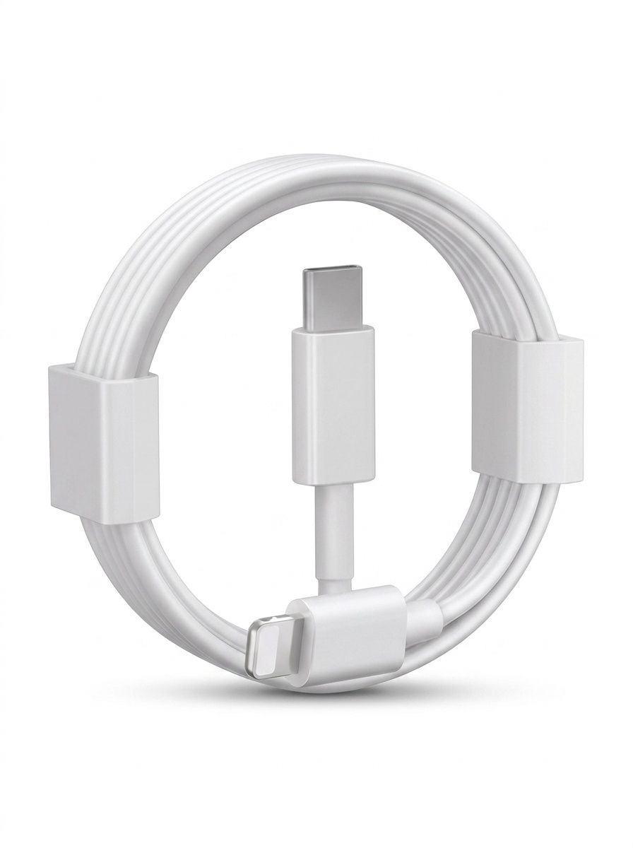 20W PD Fast Charger Block & USB-C to Lightning Cable Set, Wall Adapter for iPhone