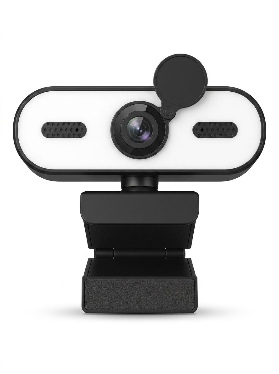 1080P/2K/4K HD USB Webcam with Privacy Cover, Computer Camera for PC Laptop Desktop, Video Calling & Recording